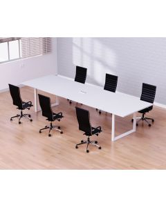 Vorm 136-24 6 Seater White Conference-Meeting Table