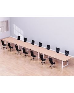 Vorm 136-60 14 Seater Oak Conference-Meeting Table