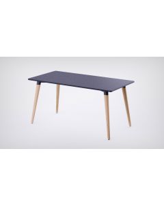 Cenare 160 X 80 Modern Dining Table - Black