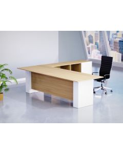 Mahmayi Coco Bolo-Premium White ED4-LSCBW Executive Desk 180 cm