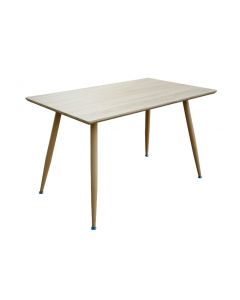 Mahmayi TJ HYT17 Oak Rectangle Table with Quad Leg base - 120cm