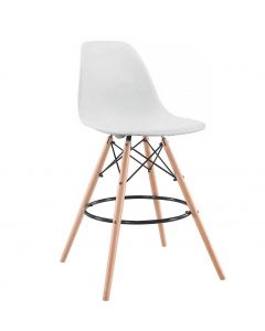 Ultimate Eames Style DSW Bar Stool-White