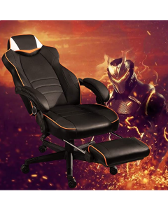 Mahmayi 459 Omega Gaming with Speaker Black & Orange PU Gaming chair