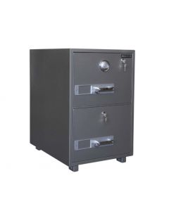 SecurePlus 680-2DK 2 Drawer Fire Filing Cabinet 163Kgs
