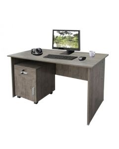 Mahmayi MP1 120x60 Writing Table With Drawers - Brown